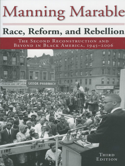 Title details for Race, Reform, and Rebellion by Manning Marable - Available